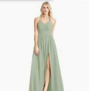 Azazie Veronica Bridesmaid Dress - Dusty Sage